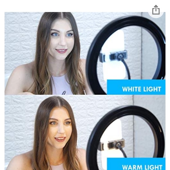 NIB U-Stream home streaming studio with 10” light and tripod. - Picture 3 of 8